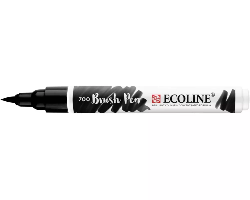 Talens Brushpen Ecoline Schwarz