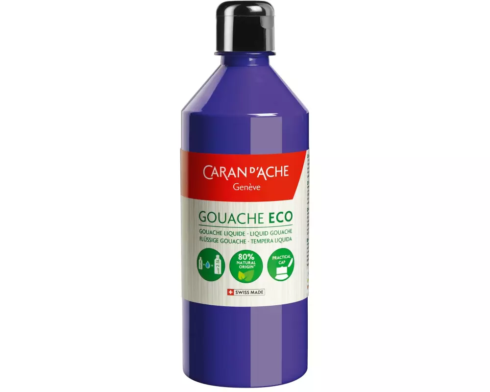 Caran d'Ache Wasserfarbe Gouache ECO 500 ml, Violett