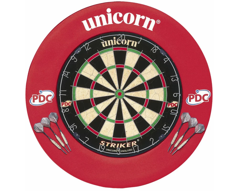 Unicorn Striker Dartboard & Surround