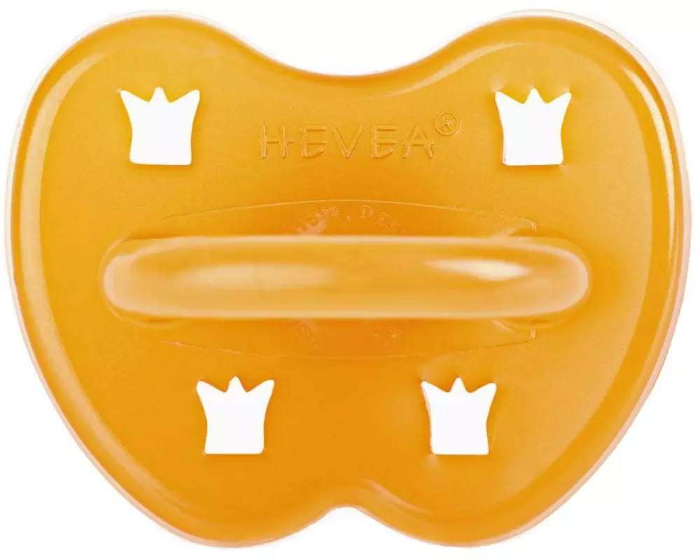 HEVEA Nuggi Krone, nature Naturkautschuk 0-3 Monate