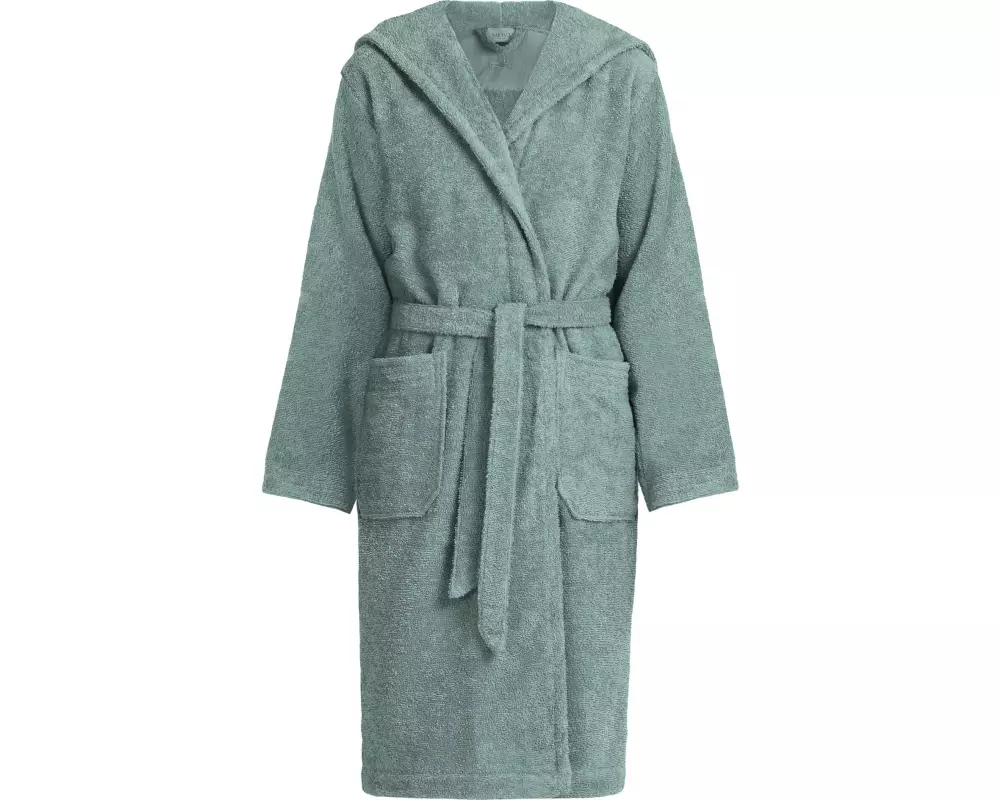 Möve Superwuschel Bademantel Grösse 164, Grün