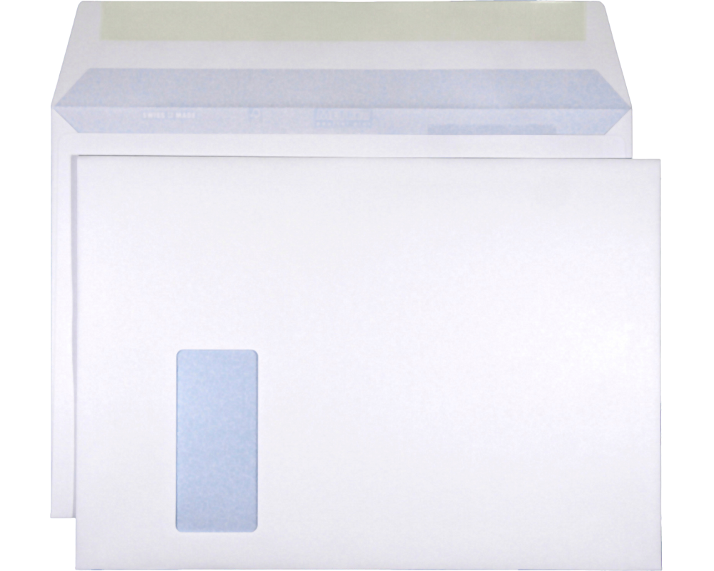 METTLER Couvert Fenster links C4 9075 120g, ultraweiss 250 Stk.