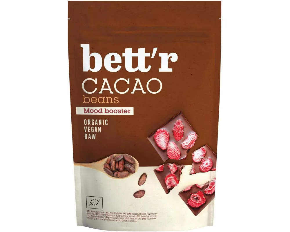 Bett'r Bio Kakaobohnen roh 200 g