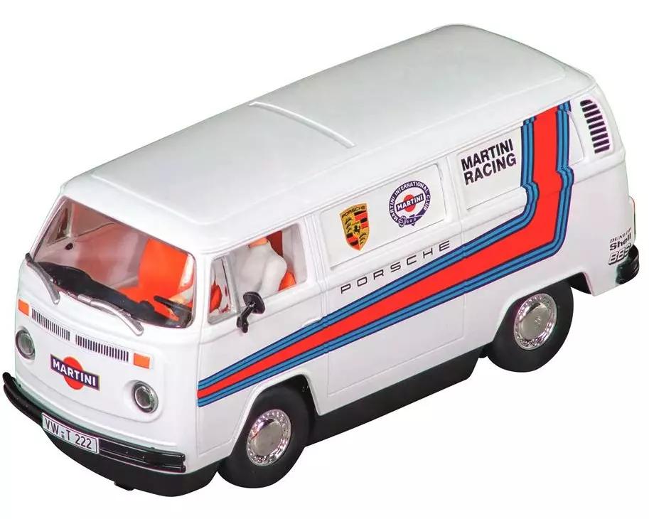 Carrera Rennbahnauto VW Bus T2b Martini Racing