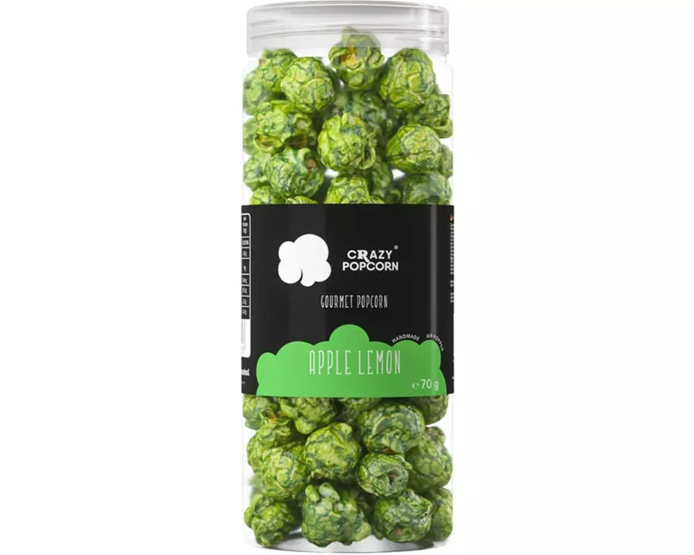 Crazy Popcorn Popcorn Apple Lemon 70 g