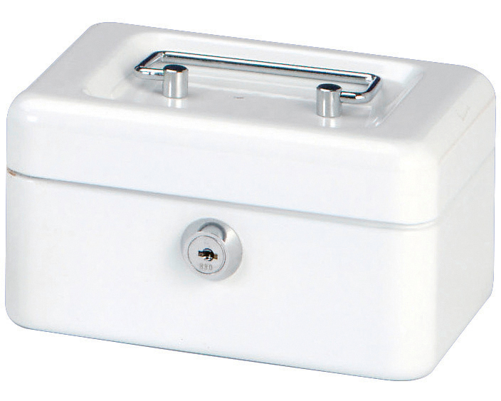 MAUL Geldkassette 1 15,2x12,5x8,1cm 5610102 weiss