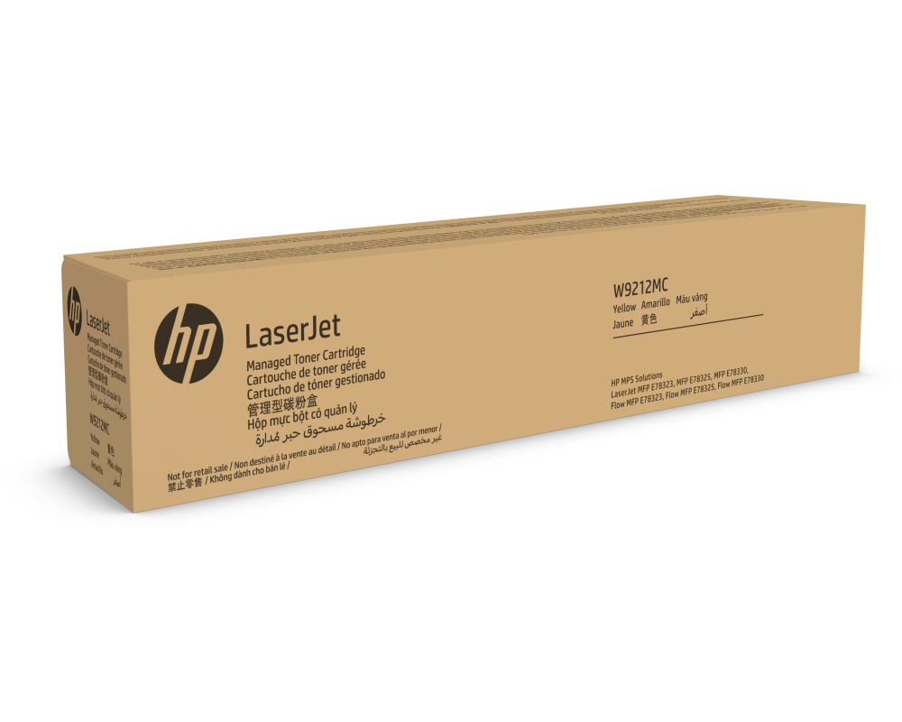 HP Managed Toner Cartridge yellow W9212MC Color LaserJet