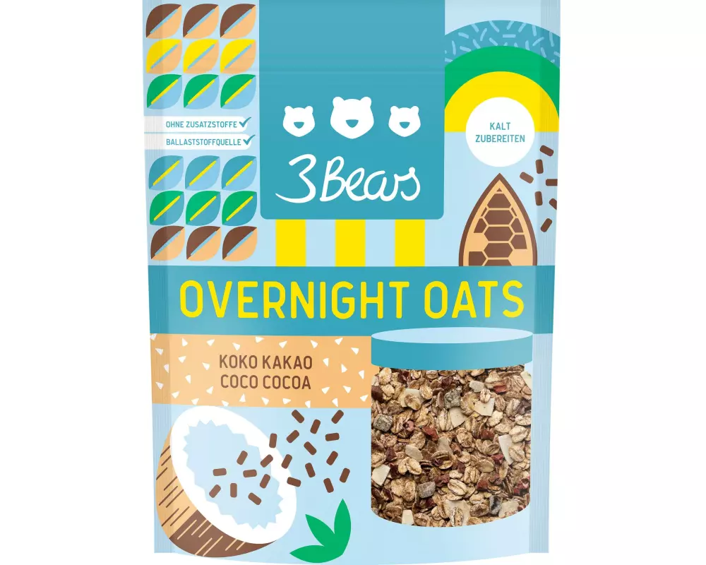 3Bears Overnight Oats – Koko Kakao 400 g