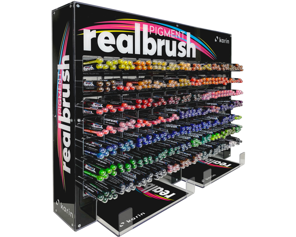 KARIN Real Brush Pen 0.4mm 33C11 Pigment 504 Stück