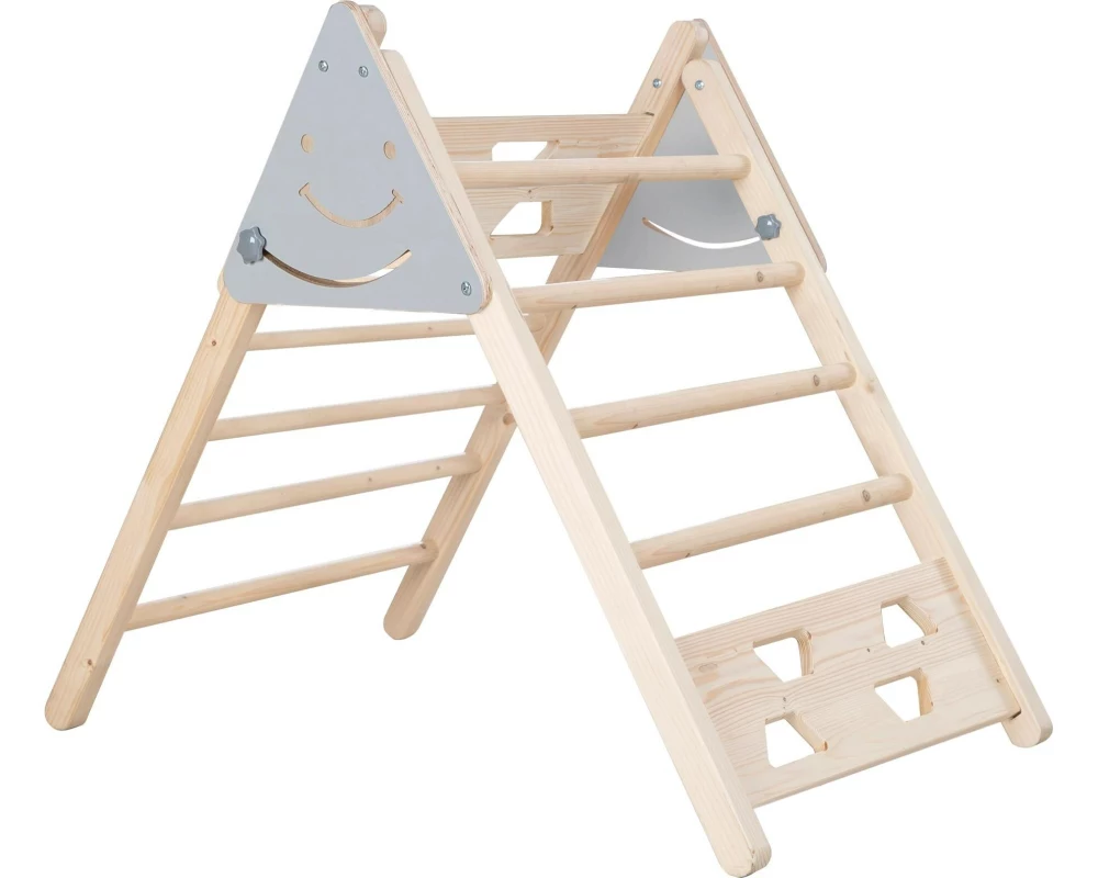 roba Kletterdreieck klappbar Holz Braun