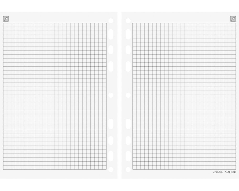 RIDOIDE Timing 2 Notizen kariert 7066451.26 32 Blatt 9.3x17.2cm