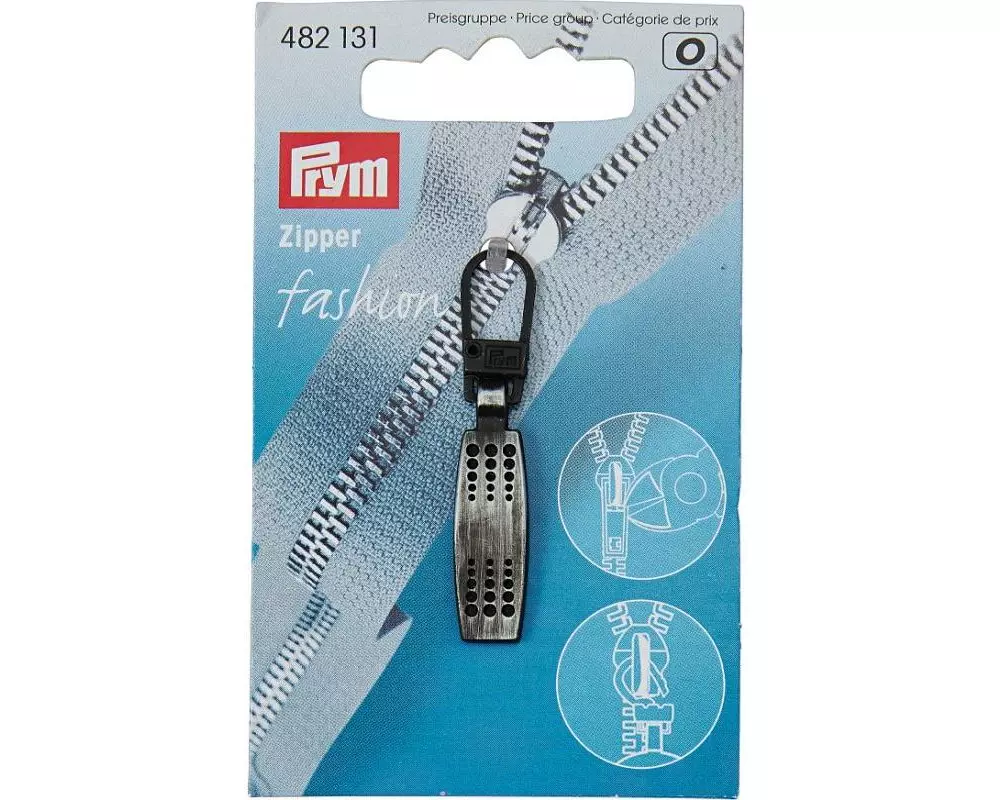 Prym Reissverschluss Schwarz, 46 mm x 8.25 mm