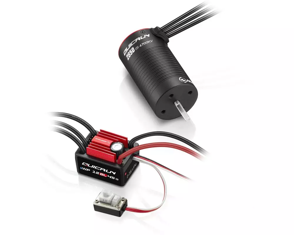 Hobbywing Brushless-Antriebsset Combo WP12BL45 G2 4700 kV