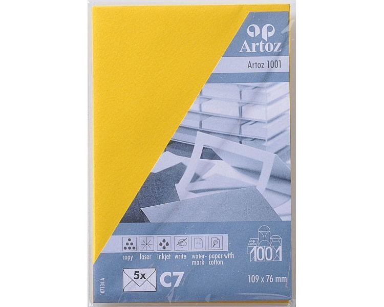 ARTOZ Couverts 1001 C7 107134182 100g, sonnengelb 5 Stück