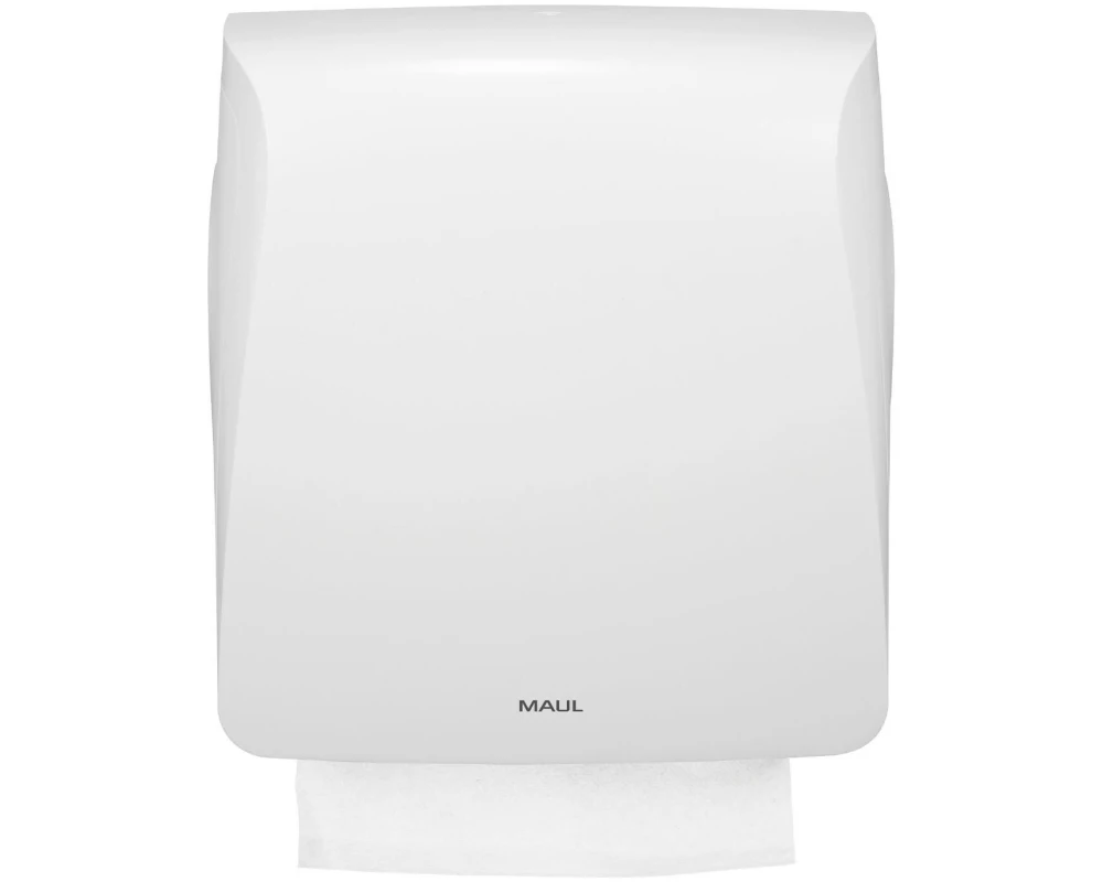Maul Falthandtuch-Spender MAULcare, 32.4 x 16 x 34,8 cm Weiss