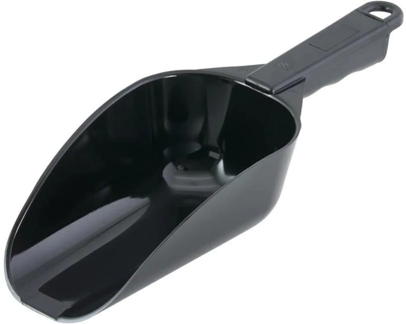 APS Eisschaufel 10 x 6 x 29 cm, Schwarz