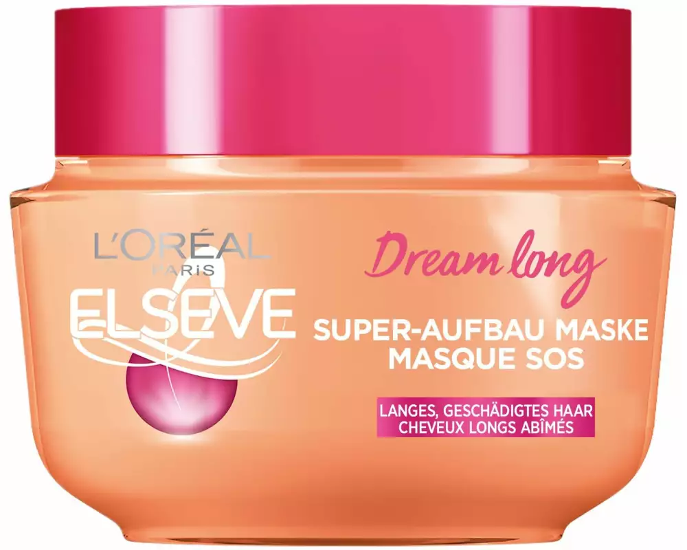 L'Oréal Elsève Haarmaske Dream Long Super-Aufbau Maske 300 ml