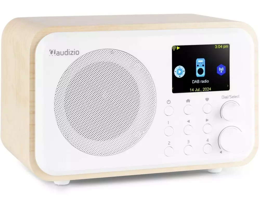 Audizio DAB+ Radio Vicenza Weiss