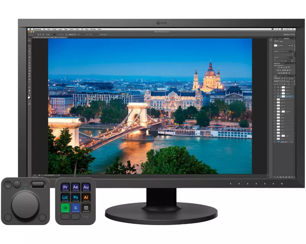 EIZO Monitor CS2731-Swiss Edition + Creative Console