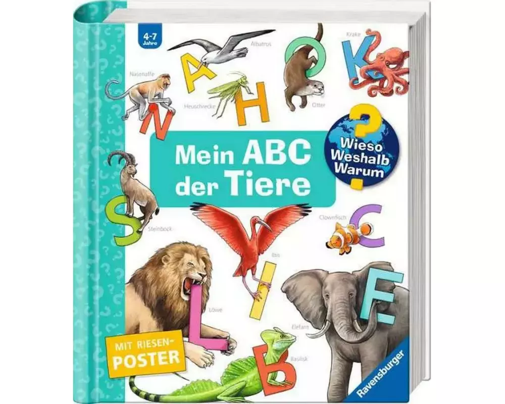 Ravensburger Kinder-Sachbuch Mein ABC der Tiere