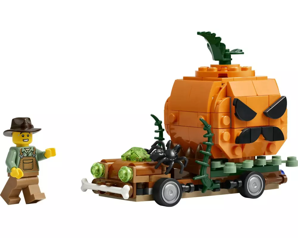 LEGO Saisonal Pickup mit Halloweenkürbis 40822