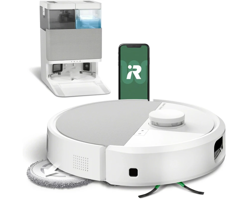 iRobot Saug- und Wischroboter Roomba Plus 505 Combo + AutoWash Dock