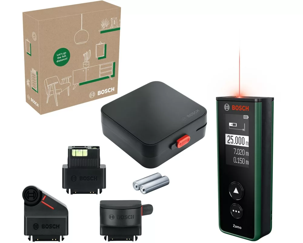 Bosch Laser-Distanzmesser Zamo Set 25 m