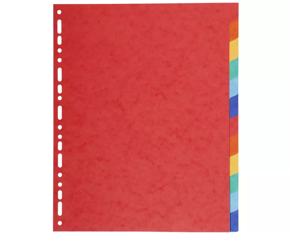 Biella Register TopColor überbreit, 12-teilig, Rot