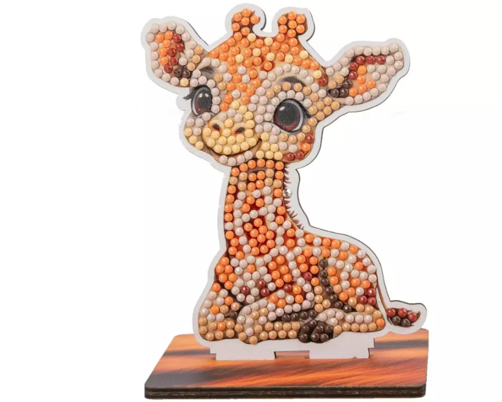CRAFT Buddy Bastelset Giraffe Crystal Art Wildlife Buddies