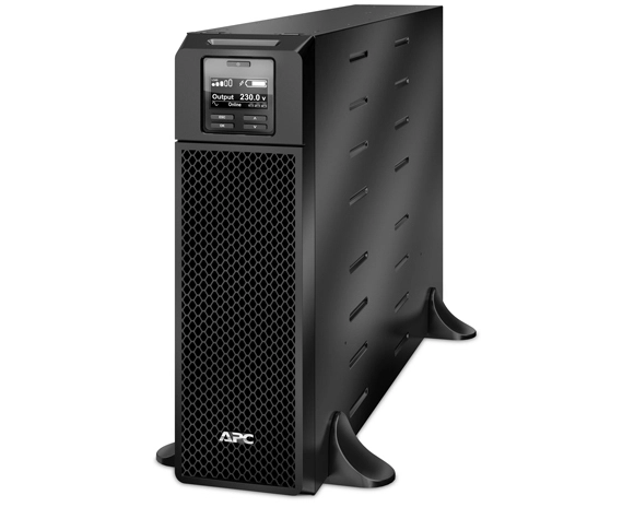 APC Smart-UPS On-Line Unterbrechungsfreie Stromversorgung UPS Doppelwandler (Online) 5 kVA 4500 W 12 AC-Ausgänge
