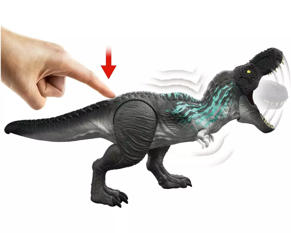 Mattel Jurassic World T-Rex Dino Power-Paket