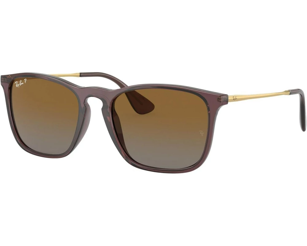 Ray-Ban Sonnenbrille Chris Transparent/Braun
