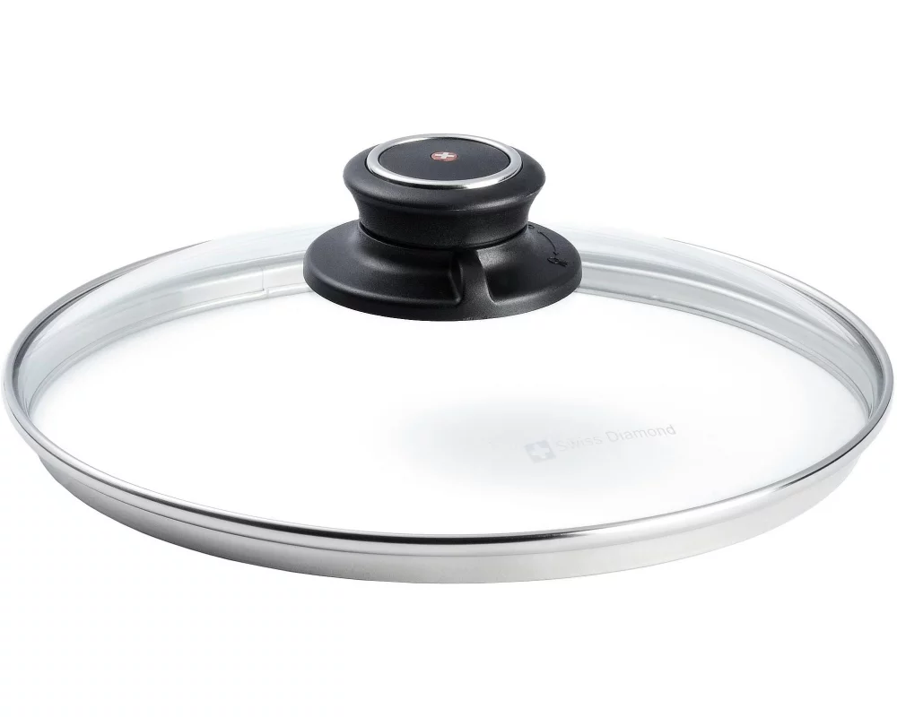 Swiss Diamond Pfannendeckel 24 cm, Transparent