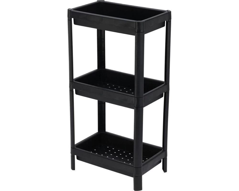 Nize Regal 3-stufig, Schwarz