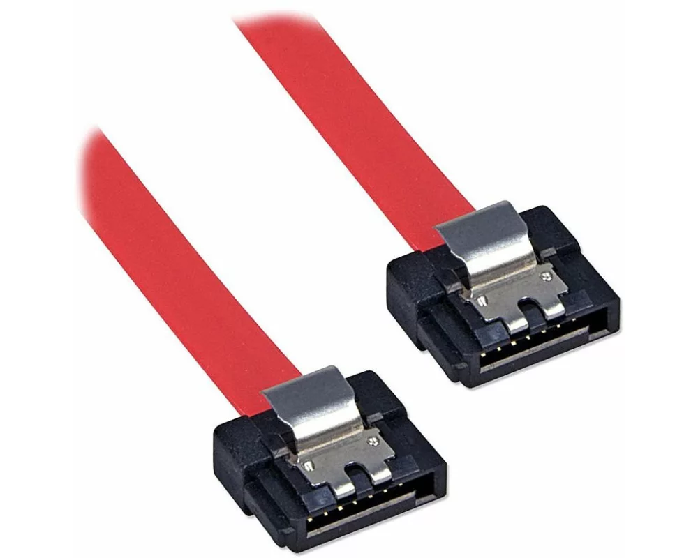 LINDY Int.SATA cable 0.2m mini conn. 2x latch type mini connector