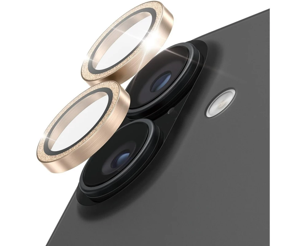 Panzerglass Kameraschutz Hoops Glitter iPhone 17 Gold