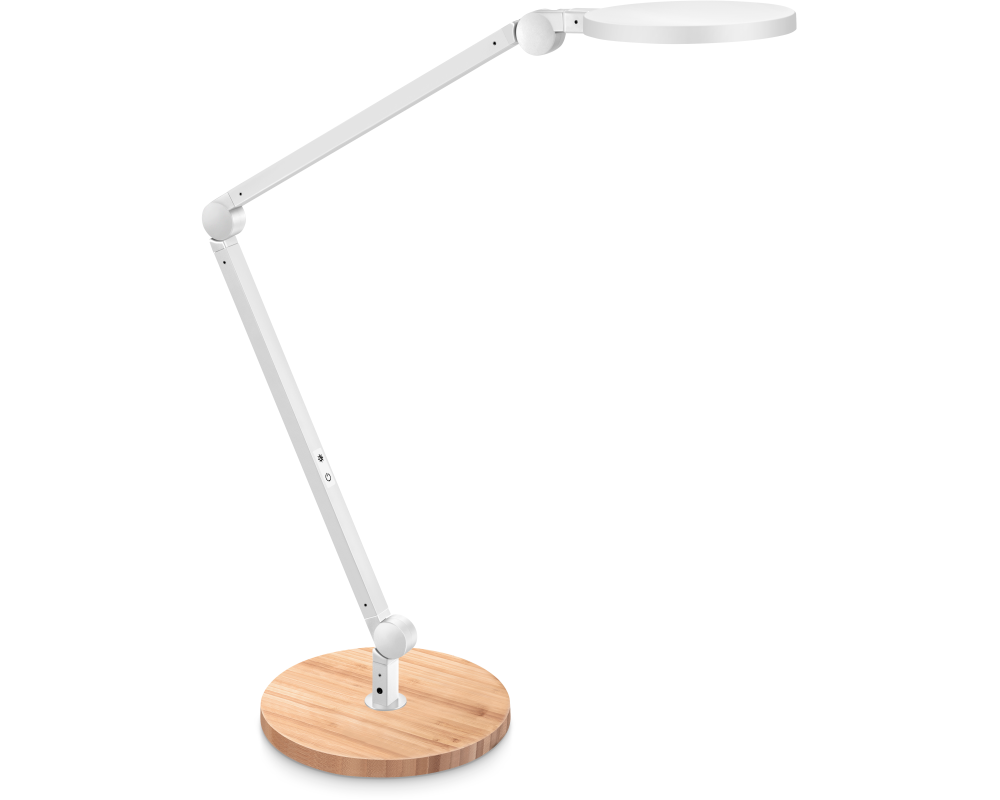 CEP Tischleuchte GIANT CLED-0350Sil Eiche, dimmbar 11W