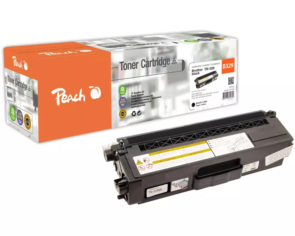 Peach Toner Brother TN-329BK Black