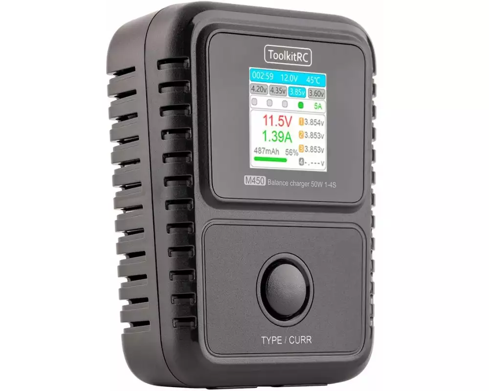 ToolkitRC Ladegerät M450 XT60