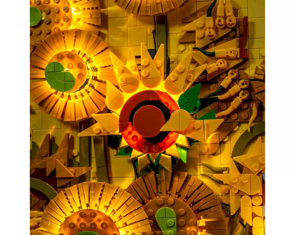Light My Bricks 31215 Vincent van Gogh Sonnenblumen