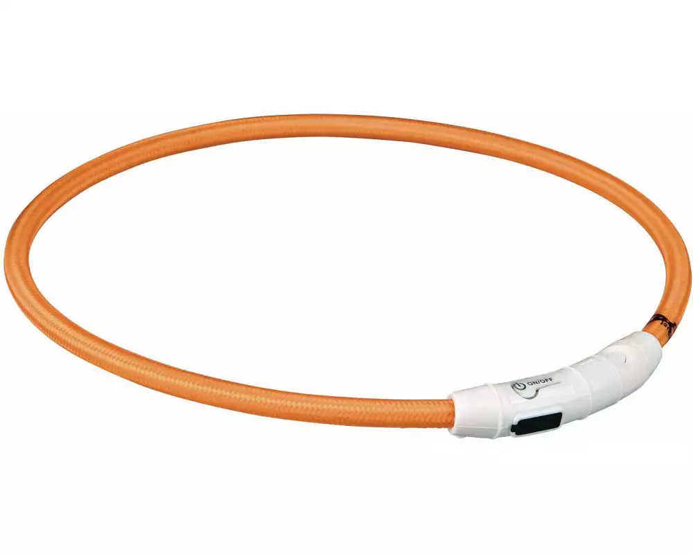 Trixie Leuchtring Safer Life L-XL orange