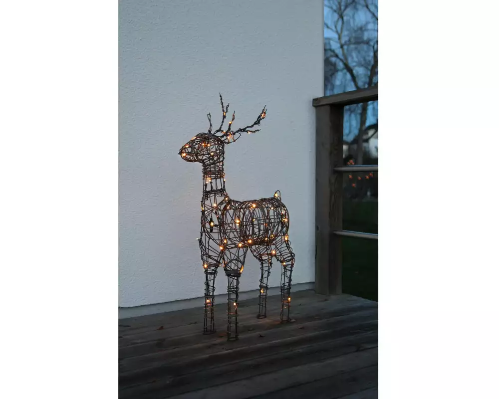 Star Trading LED-Figur Vixen Rentier, 90 cm