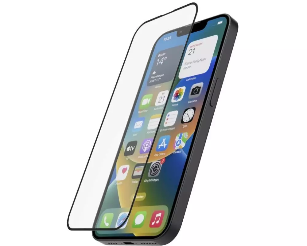Hama Displayschutz 3D-Full-Screen-Schutzglas für iPhone 14