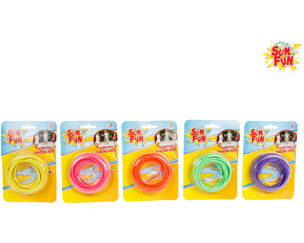 ROOST Sun Fun Gummitwist 300cm 720299 ass.