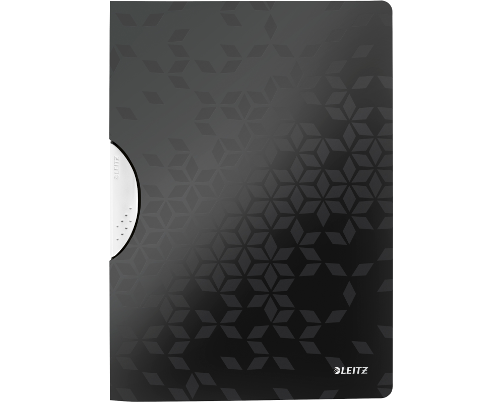 LEITZ Klemmhefter WOW ColorClip A4 4185-00-95 schwarz 30 Blatt