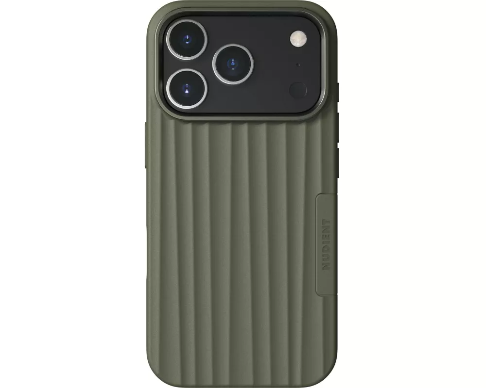 Nudient Bold iPhone 17 Pro/iPhone 18 Pro Olivgrün