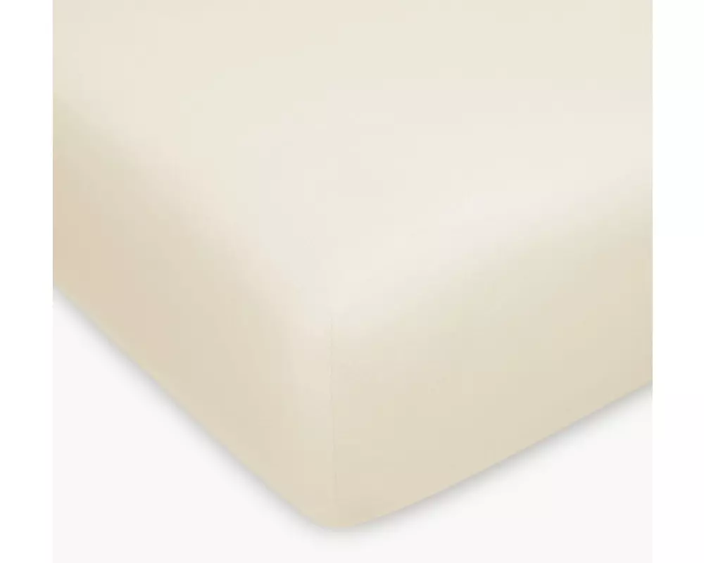 Home Fashion Fixleintuch Jersey ecru, 140-160 x 200 cm Baumwolle