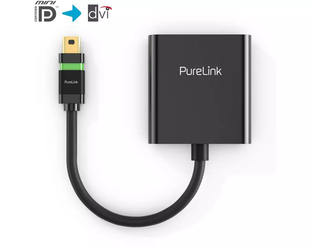 PureLink Adapter Zert. 2K High Speed Mini-DisplayPort - DVI-D