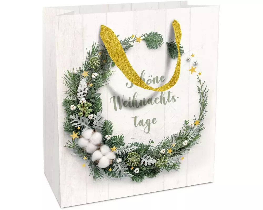 Braun + Company Geschenktasche Schöne Weihnachtstage 18 x 21 x 8 cm