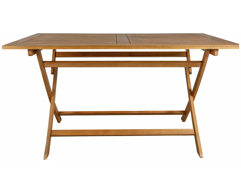 CONTINI Gartentisch klappbar 80x160x74cm Eucalyptus
